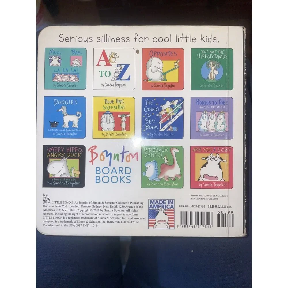 Toddler Board Book Set 5 Books -‎ Sandra Boynton & Leapfrog